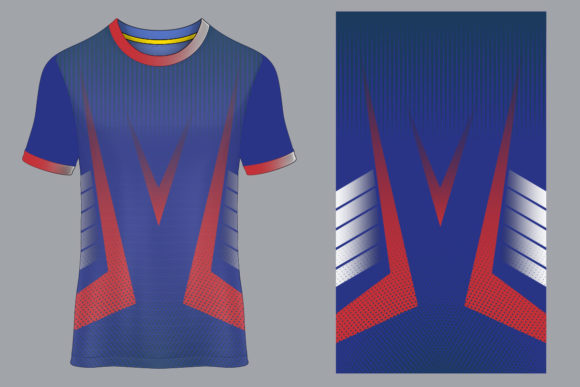Soccer Cricket Jersey Graphics for T-Shirt Designs