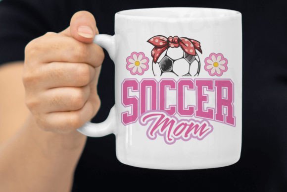 Soccer Lightning Bolt Black Graphics for T-Shirt Designs