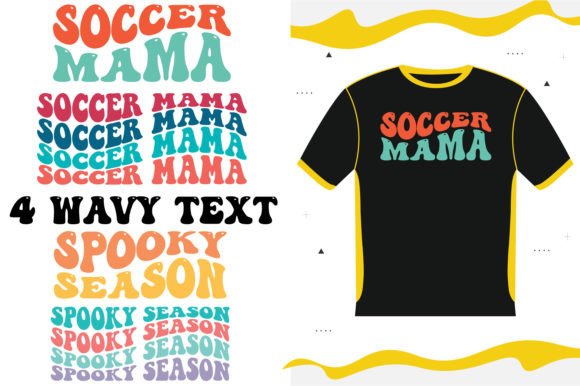 Soccer Mama Spooky Season Wavy Text Review