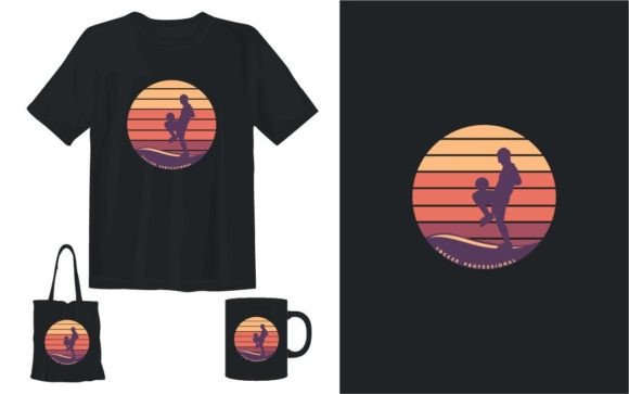 Soccer Professional T-shirt Design: Graphics Review